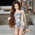 Realistic TPE Doll “Kiko” – Mini Anime Figure (60cm) & Desktop Companion | SexDollMuse - Image 4