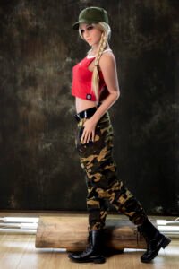 Realistic TPE Doll “Lara” – Slender (166cm) & Camo Style | SexDollMuse - Image 6
