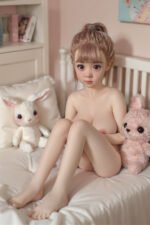 Realistic TPE Doll “Momo” – Kawaii Anime (100cm) & Pink Figure | SexDollMuse - Image 3