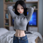 Realistic TPE Doll “Suki” – Mini Anime Figure (60cm) & Petite Desktop Mate | SexDollMuse - Image 6