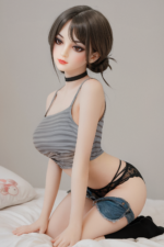 Realistic TPE Doll “Aimi” – Mini Anime (68cm) & Curvy Bust | SexDollMuse - Image 3